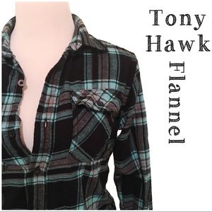 NWOT Tony Hawk Flannel